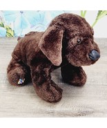 Ganz Webkinz Chocolate Lab HM138 Plush 9&quot;  Stuffed Animal No Code - £6.17 GBP