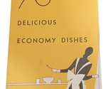 1926 Gulden&#39;s Mustard 76 Delicious Economy Dishes Advertising Recipe Boo... - £14.20 GBP