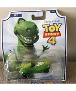 Hot Wheels Disney Pixar Toy Story 4 REX Character Diecast Metal #4 - $16.41 CAD