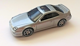 Hot Wheels 1998 Honda Prelude Diecast Metal Car with Metal Base &amp; Rubber Tires! - £4.27 GBP