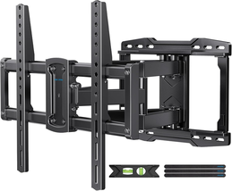 Full Motion TV Wall Mount Bracket for Most 37-86 Inch Tvs, Swivel Tilt E... - $86.12