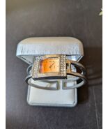 ICING WOMENS QUARTZ WATCH CUFF STYLE W/RECTANGLE FACE W/RHINESTONE ACCENTS - €17,04 EUR