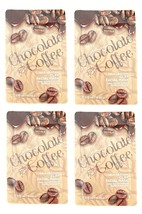 4 Count Chocolate and Coffee Self-Heating Clay Facial Mask 0.5 Fl Oz Each - £4.74 GBP
