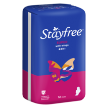 Stayfree Super Pads With Wings 12 Pads - £56.25 GBP