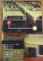 Mint JOE JACKSON 01 Fillmore Poster - $428.53 MXN