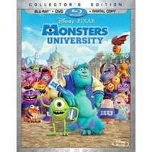 Monsters University Collector&#39;s Edition Blu-ray + DVD Digital Copy 2 Disc Disney - £10.06 GBP