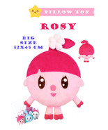 BabyRiki Malyshariki Plush toy-cushion ROSY Russian Cartoon - $30.00