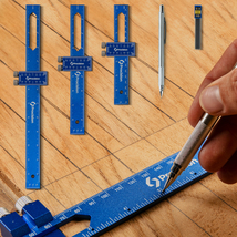 Procision Woodworking Ruler, Set of 3 (12, 8, 6 Inch) - $24.95