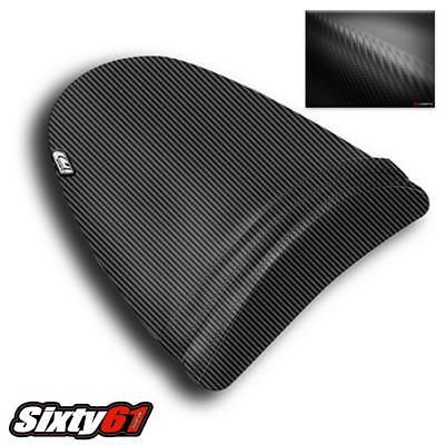 Kawasaki ZX6R Seat Cover 2003 2004 Luimoto Black Rear Ninja - $50.00
