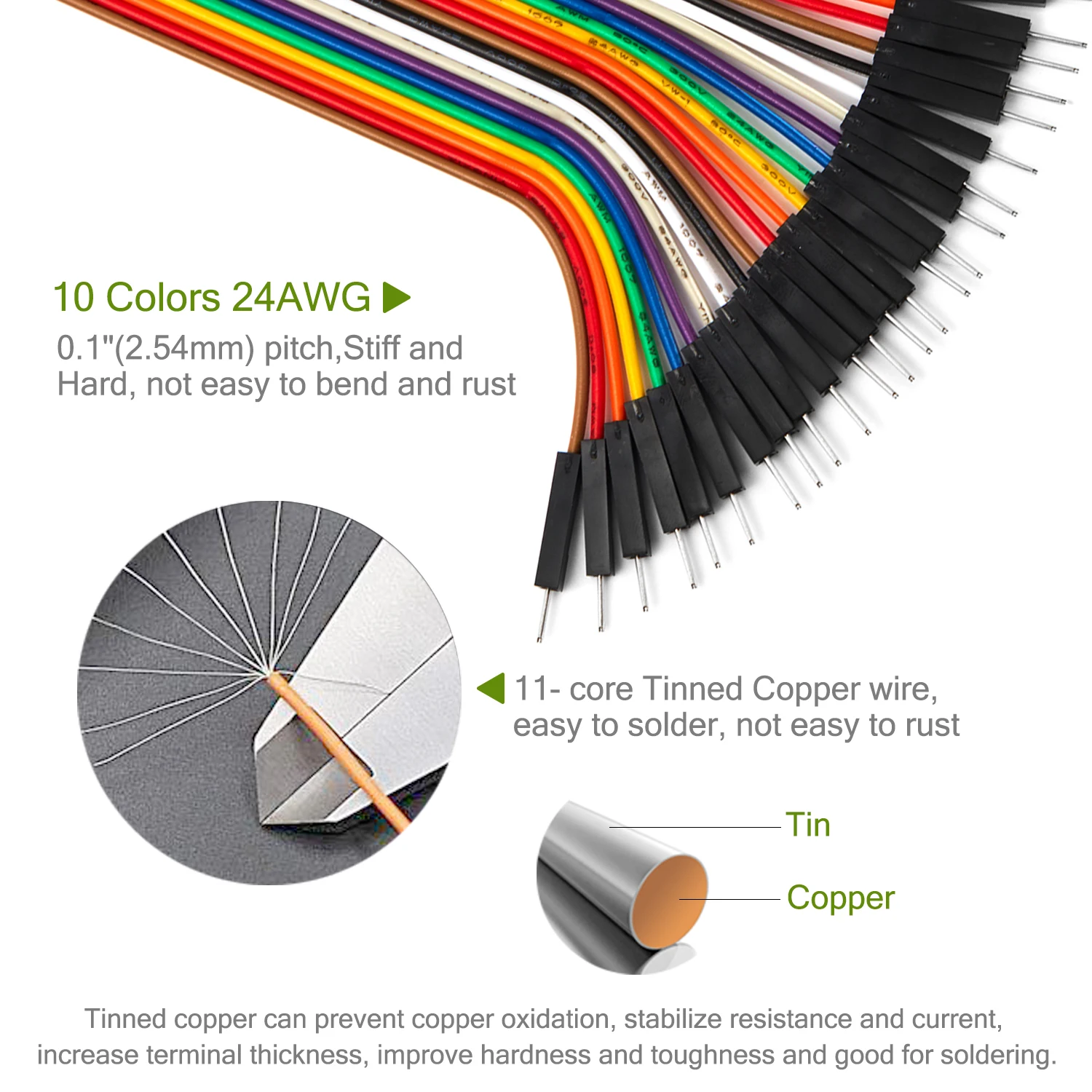 House Home 40-120Pcs 10cm 20cm 30cm Dupont Cable Line Jumper Wire Kit Male Femal - £19.30 GBP