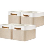 Dullemelo Fabric Storage Bins For Home, Laundry, Foldable Storage, Pack). - $60.30 CAD