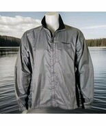 Marmot PreCip Rain Jacket Mens L Gray Lightweight Ripstop Stretch Panel ... - $40.42 CAD