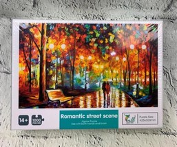 Jigsaw Puzzles for Adults 1000 Piece Romantic Street Scene 14 Plus - $20.19