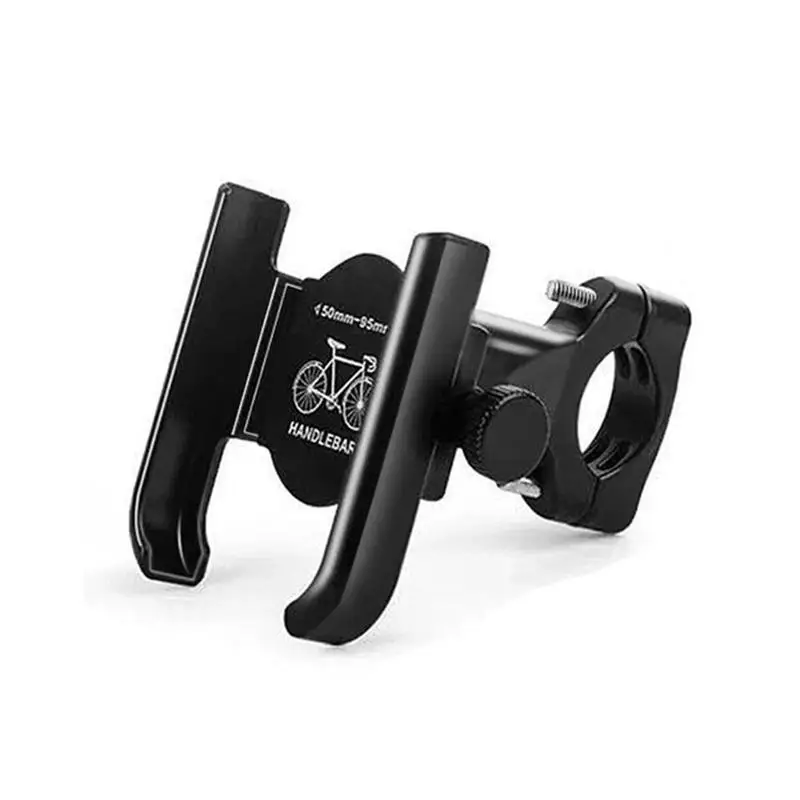 Aluminum Alloy Motorcycle Bike Phone Holder Bicycle GPS cket Bike Support Clip M - £93.51 GBP