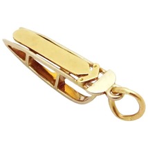 Vintage 9ct. Gold C&amp;F 3D Winter Snow Sled Charm 1957 - $99.00