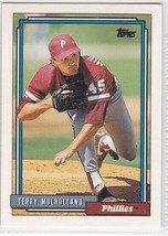 M) 1992 Topps Baseball Trading Card - Terry Mulholland #719 - £1.54 GBP