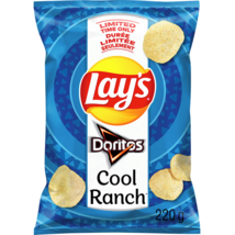 6 Bags of Lay&#39;s Lays Doritos Cool Ranch Potato Chips 220g Each -Limited ... - £34.24 GBP