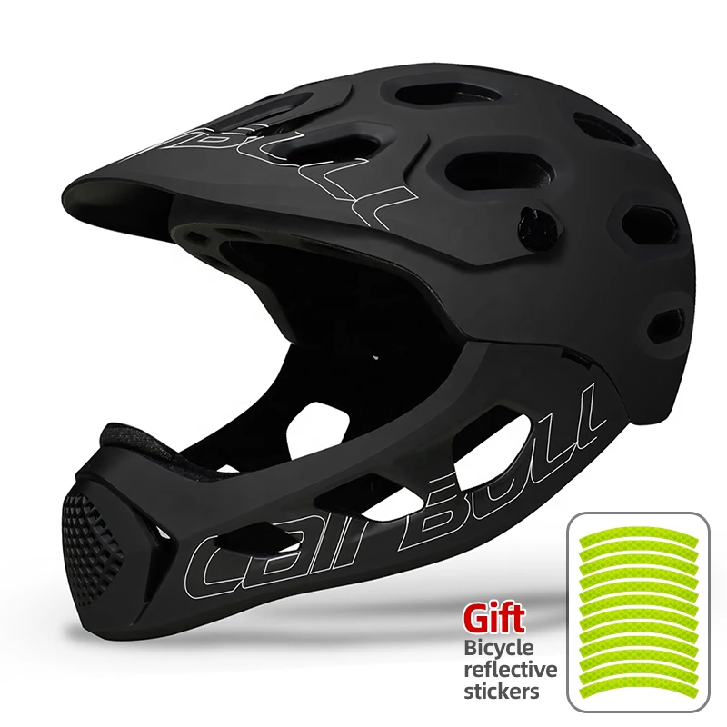 Cairbull Full Face Cycling Helmet Man Mountain  Safety Bike Hat Woman Mtb Bike C - £134.56 GBP