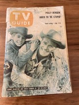 TV Guide Vintage Feb 7-13 1959 The Rifleman Johnny Crawford Fair Condition  - £12.09 GBP