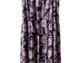 Knox Rose Tiered Maxi Dress Boho Womens Plus Size 2X Blue Floral Flutter... - $20.00