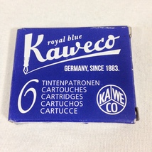Kaweco Royal Blue Ink Cartridges, 6 Pack, New. - £3.14 GBP