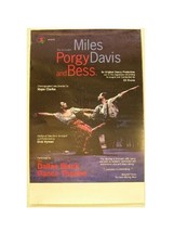 Miles Davis &amp; Porgy Bess Handbill Poster Dancing Dallas - $17.95