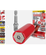 Red Dog Socket AS-SEEN-ON-TV w/ Bonus Drill Adapter Use with Most Socket - $20.67
