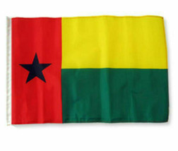 12X18 12&quot;X18&quot; Guinea Bissau Sleeve Flag Boat Car Garden - £10.56 GBP
