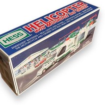 2001 Hess Toy Truck Helicopter with Motorcycle &amp; Cruiser - £17.69 GBP