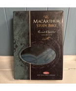 The MacArthur Study Bible by John MacArthur 2007, Imitation Leather)EUC ... - $47.02