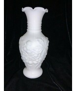 Imperial Glass Loganberry Milk Glass Vase - £19.73 GBP