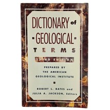Dictionary of Geological Terms Third Edition Robert L. Bates 1984 Paperb... - $337.69 MXN