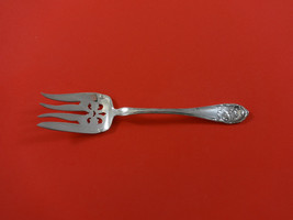 Flower Fleur De Luce by Community Plate Silverplate Cold Meat Fork Large 8 1/4" - £21.90 GBP