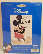 Janlynn Disney Mickey Mouse 5&quot;x 7&quot; Counted Cross Stitch Picture Kit # 1134-46 - £7.92 GBP