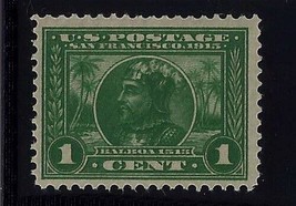 397 - 1c F-VF Panama Pacific Exposition 1915 Mint NH Cat $35 (Stk2) - £12.01 GBP