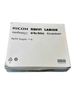 NEW Box of Genuine Ricoh Savin Lanier Refill Staples Type X 1301R-EXP 40... - $148.49