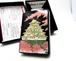 Real Gold Makie Japan Osaka Castle Cherry Blossom Zippo 2007 Mint Rare - $174.00