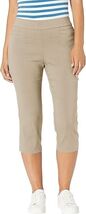 Briggs New York Womens Pull on Capri L Pocket Size 10 - $14.25