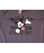 Mickey Mouse on a Extra Large (XL) New Blue tee shirt  - $30.08 CAD