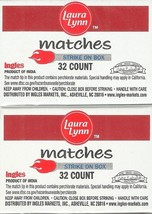 10 Boxes of 32 Red Tip SMALL WOOD PENNY MATCHES STRIKE ON BOX cigar LAUR... - $439.96 MXN