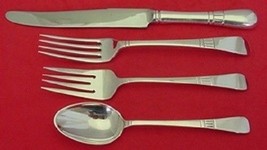 Modern American By Gorham Sterling Silver Regular Size Place Setting(s) 4pc - £201.43 GBP