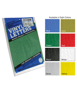 Duro Permanent Adhesive Vinyl Letters and Numbers .75 inch 302/Pkg - Black - $30.76 CAD