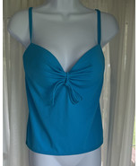 Victoria’s Secret Aqua Tankini Swim Suit Top SZ 34D - $24.72 CAD