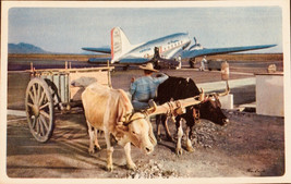 Postcard  American Airlines Douglas DC-3 Flagship Plane Travel to Mexico - £4.61 GBP