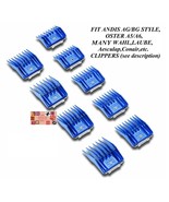 ANDIS 9 Guide ATTACHMENT Blade COMB SET*Fit Pulse ZR,Excel,UltraEdge AGC... - €29,73 EUR