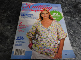 Knitting With Simplicity Summer 1986 - $2.99