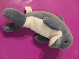 Ty Beanie Babies Echo the Blue and White Dolphin  - $10.99
