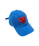 Tommy Hilfiger x Keith Haring Unisex Blue Corduroy Red Heart Baseball Ha... - £33.91 GBP