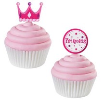 Wilton Decorations Fun Pix 3" Princess 12pc - $2.99