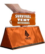 Survival Gear Shelter For Bug Out Bag - Storm Shelter Survival Tent With... - $37.99